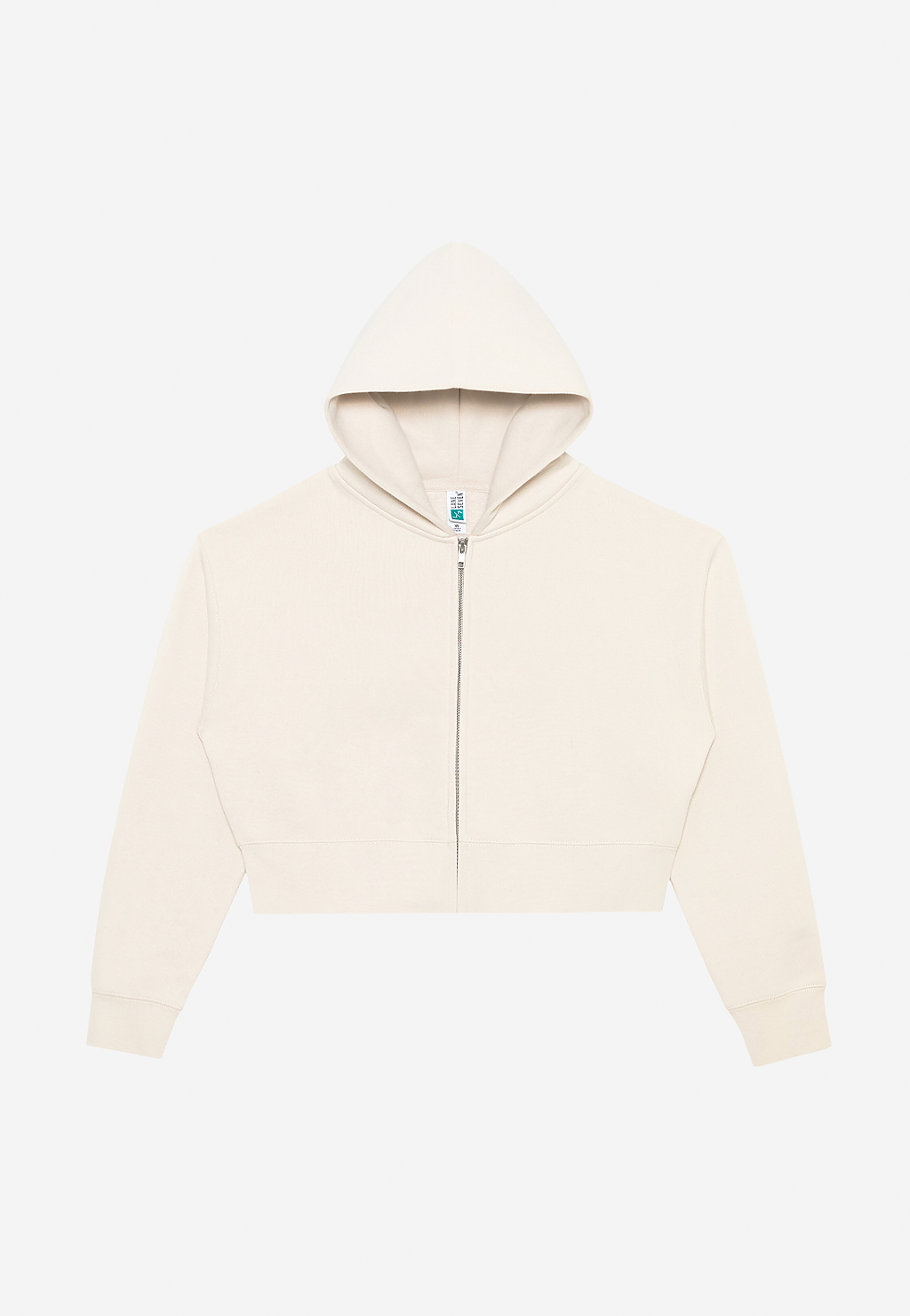 Lane Seven Apparel Ls88003 Women’s Relaxed Crop Zip - Bone
