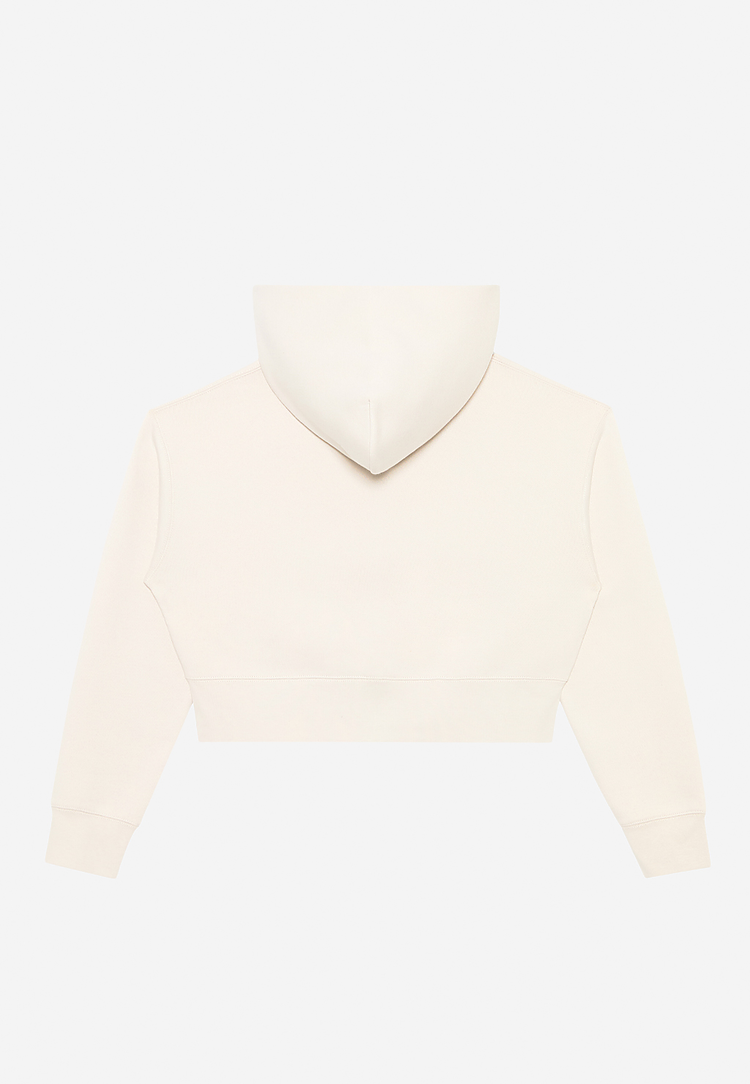 Lane Seven Apparel Ls88003 Women’s Relaxed Crop Zip - Bone