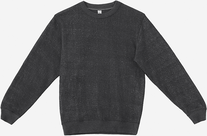 Lane Seven Ls11004 Nantucket Crewneck Sweatshirt - Black