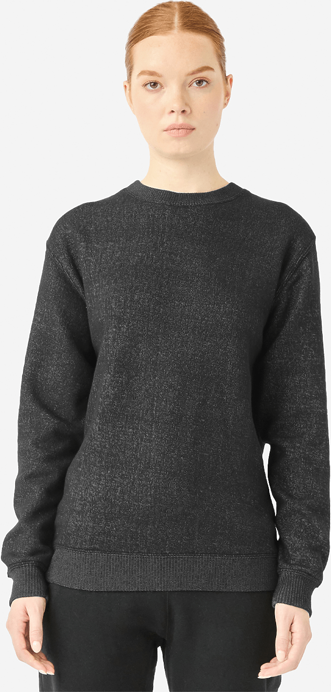 Lane Seven Ls11004 Nantucket Crewneck Sweatshirt - Black