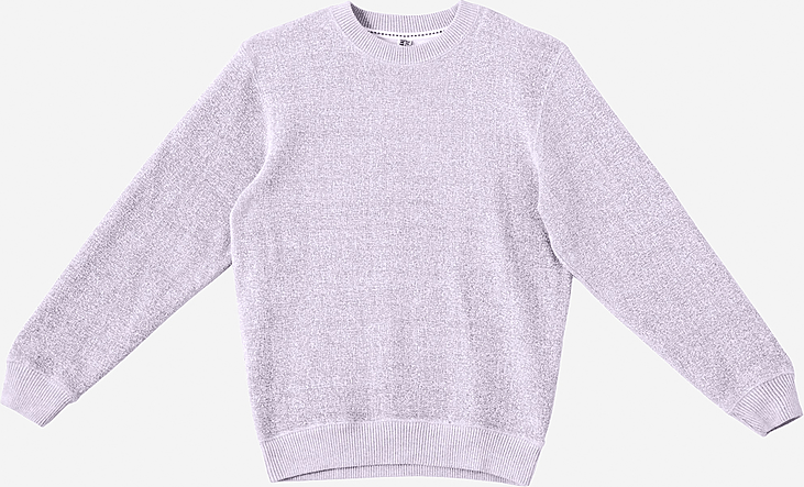 Lane Seven Ls11004 Nantucket Crewneck Sweatshirt - Ice Purple
