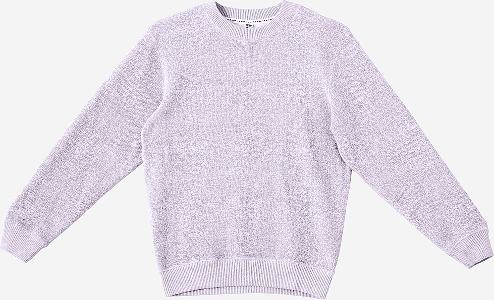 Lane Seven Ls11004 Nantucket Crewneck Sweatshirt - Ice Purple