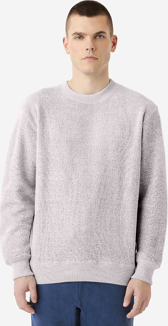 Lane Seven Ls11004 Nantucket Crewneck Sweatshirt - Salt and Pepper - Adult Xs