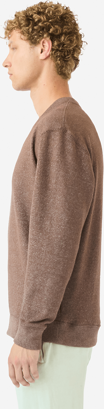 Lane Seven Ls11004 Nantucket Crewneck Sweatshirt - Terra Brown