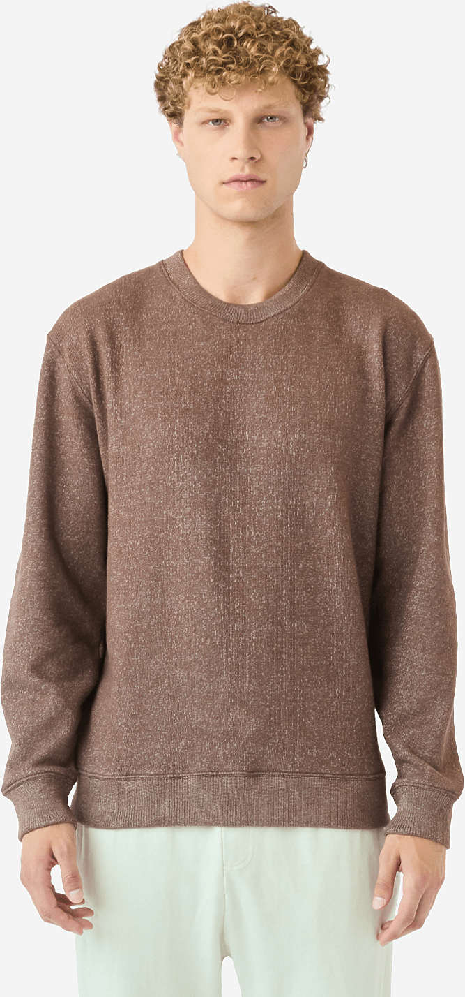 Lane Seven Ls11004 Nantucket Crewneck Sweatshirt - Terra Brown