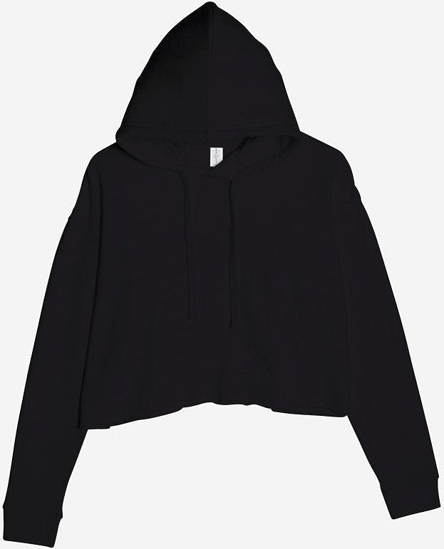 Lane Seven Ls12000 Women’s Crop Hoodie - Black