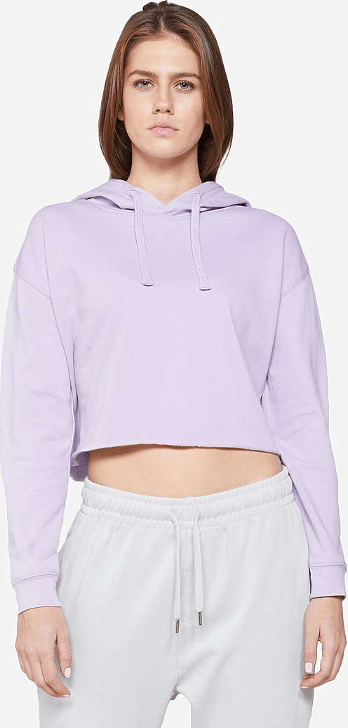 Lane Seven Ls12000 Women’s Crop Hoodie - Lilac