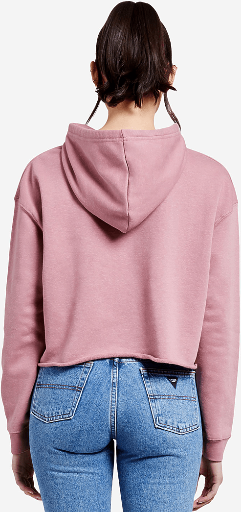 Lane Seven Ls12000 Women’s Crop Hoodie - Mauve
