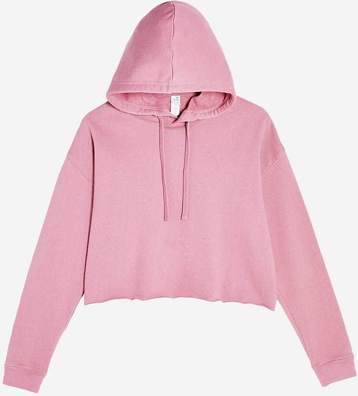Lane Seven Ls12000 Women’s Crop Hoodie - Mauve