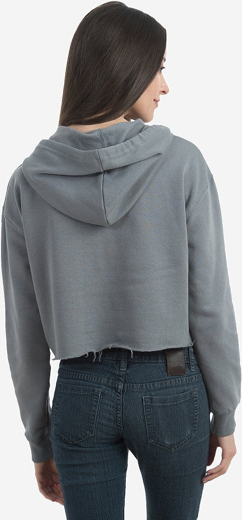 Lane Seven Ls12000 Women’s Crop Hoodie - Storm