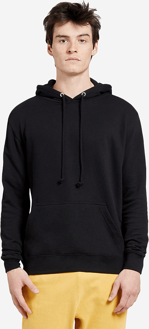 Lane Seven Ls13001 French Terry Hoodie - Black