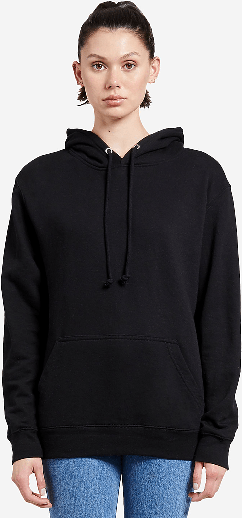Lane Seven Ls13001 French Terry Hoodie - Black