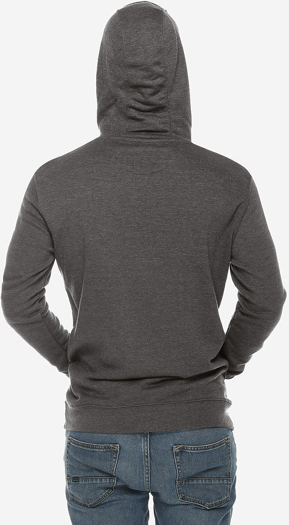 Lane Seven Ls13001 French Terry Hoodie - Charcoal Heather