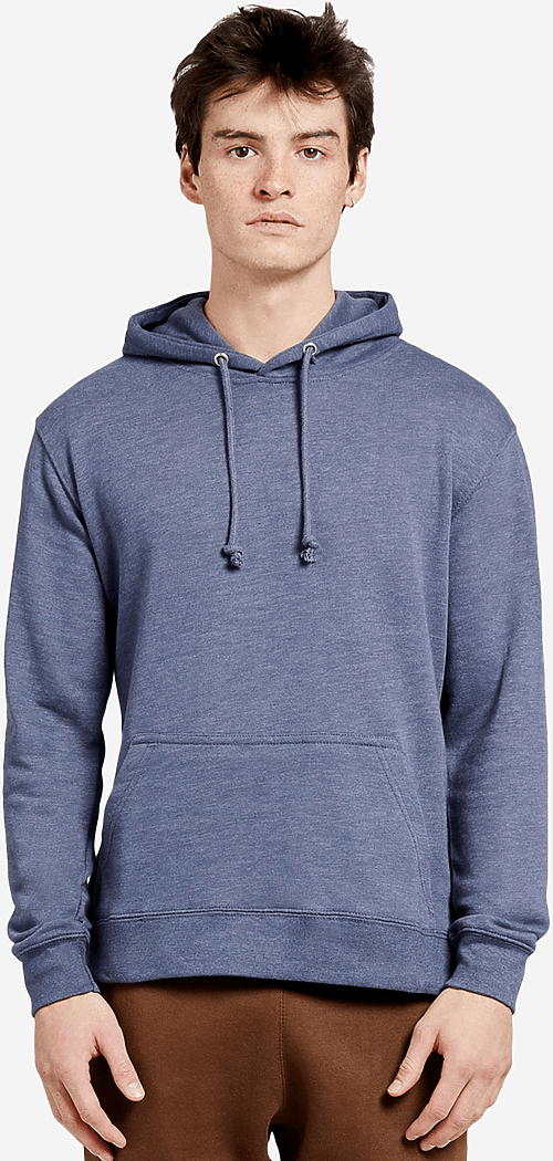 Lane Seven Ls13001 French Terry Hoodie - Denim Heather - Denim Heather / Adult Xs