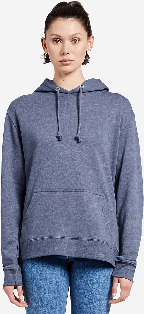 Lane Seven Ls13001 French Terry Hoodie - Denim Heather