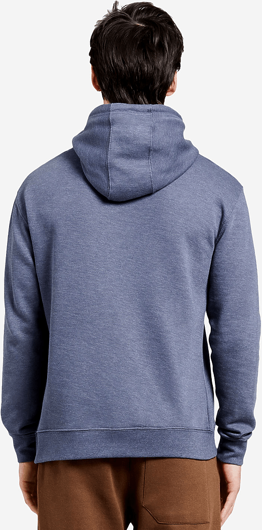 Lane Seven Ls13001 French Terry Hoodie - Denim Heather