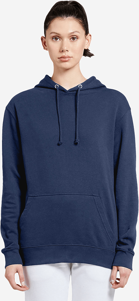 Lane Seven Ls13001 French Terry Hoodie - Navy