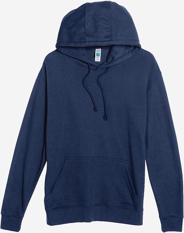 Lane Seven Ls13001 French Terry Hoodie - Navy