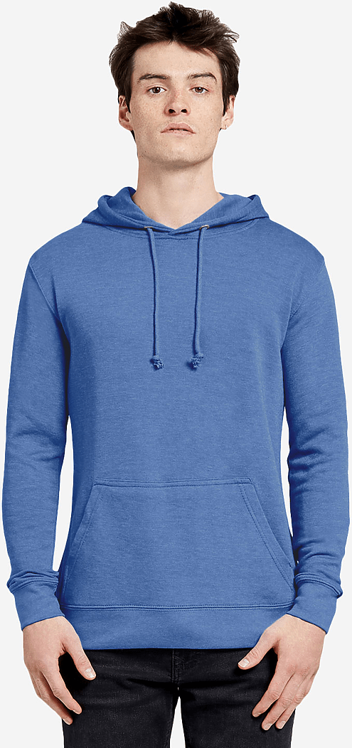 Lane Seven Ls13001 French Terry Hoodie - Royal Heather