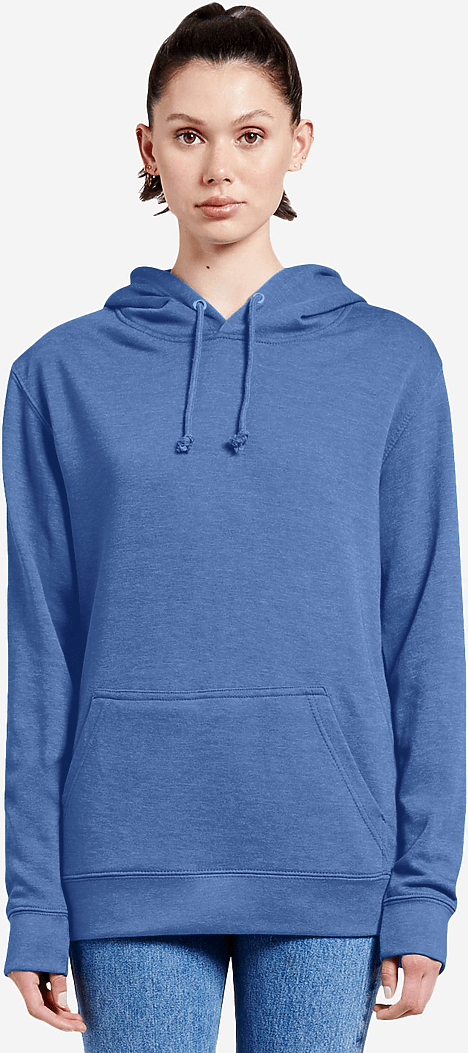 Lane Seven Ls13001 French Terry Hoodie - Royal Heather