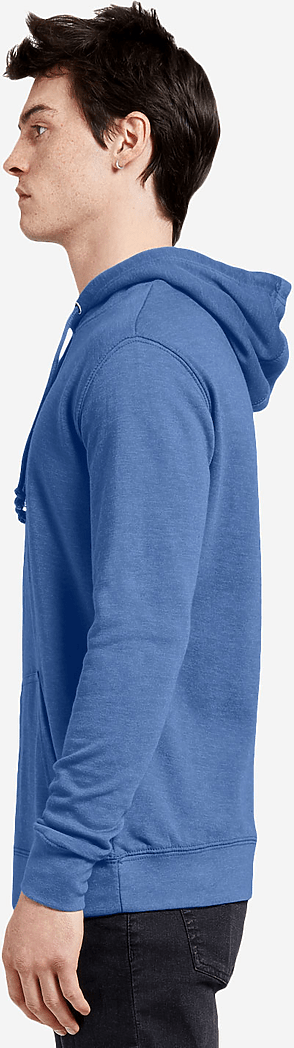 Lane Seven Ls13001 French Terry Hoodie - Royal Heather