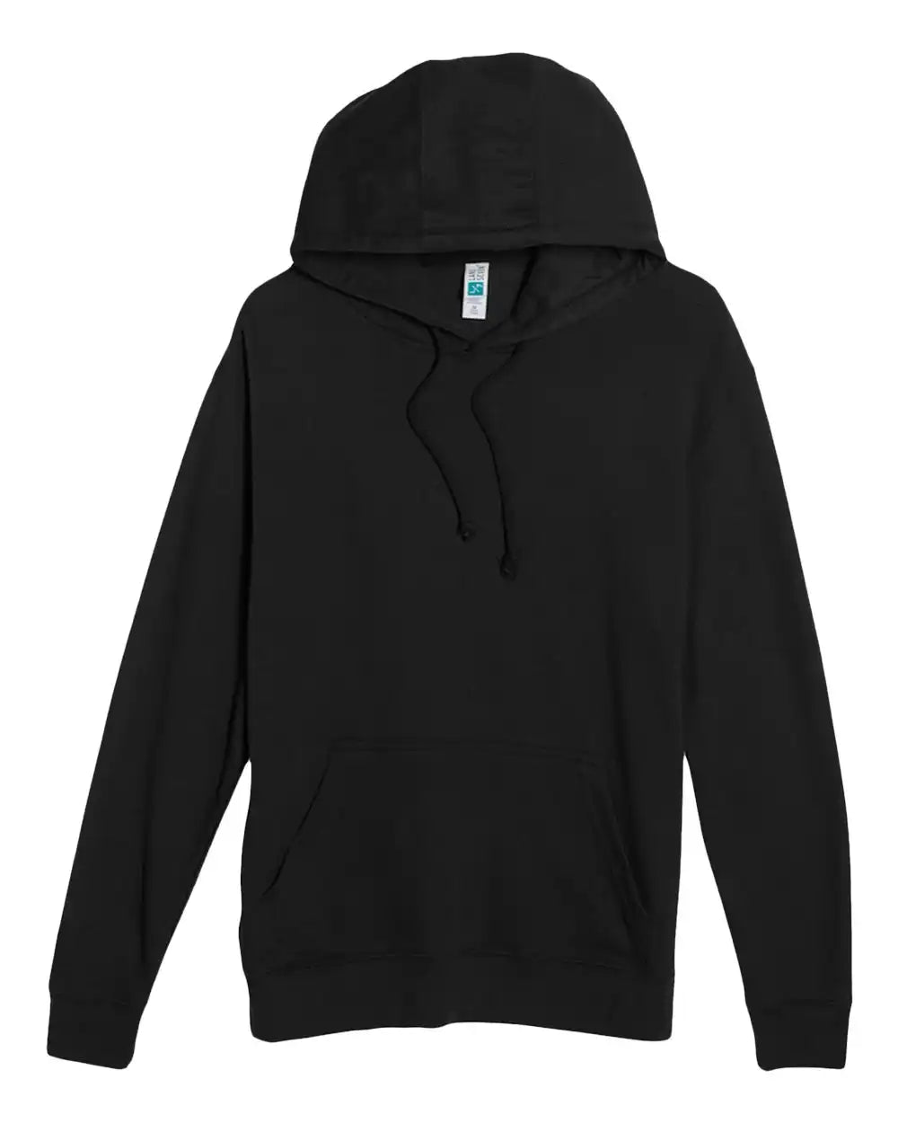 Lane Seven Ls13001 French Terry Pullover Hooded Sweatshirt - Black - Xs