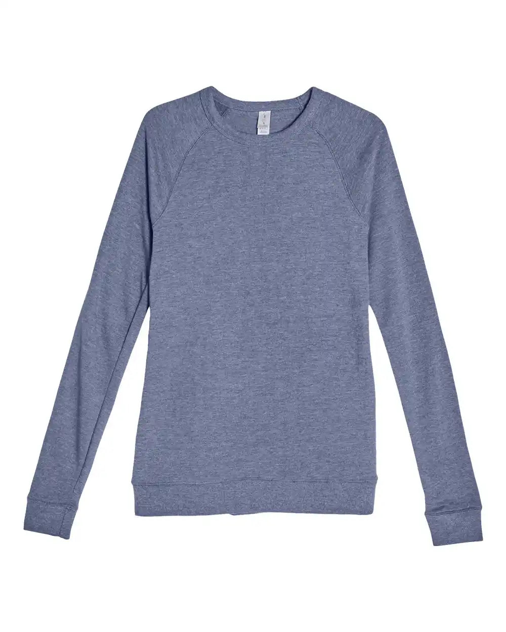 Lane Seven Ls13004 French Terry Crewneck Sweatshirt - Heather Denim - Xs