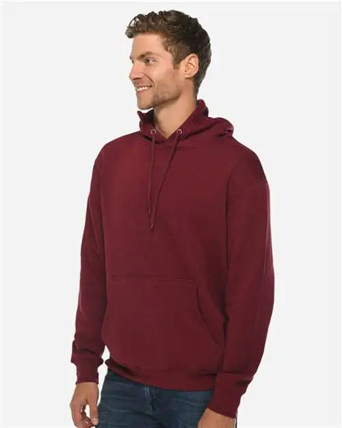 Lane Seven Ls14001 Premium Pullover Hooded Sweatshirt - Burgundy