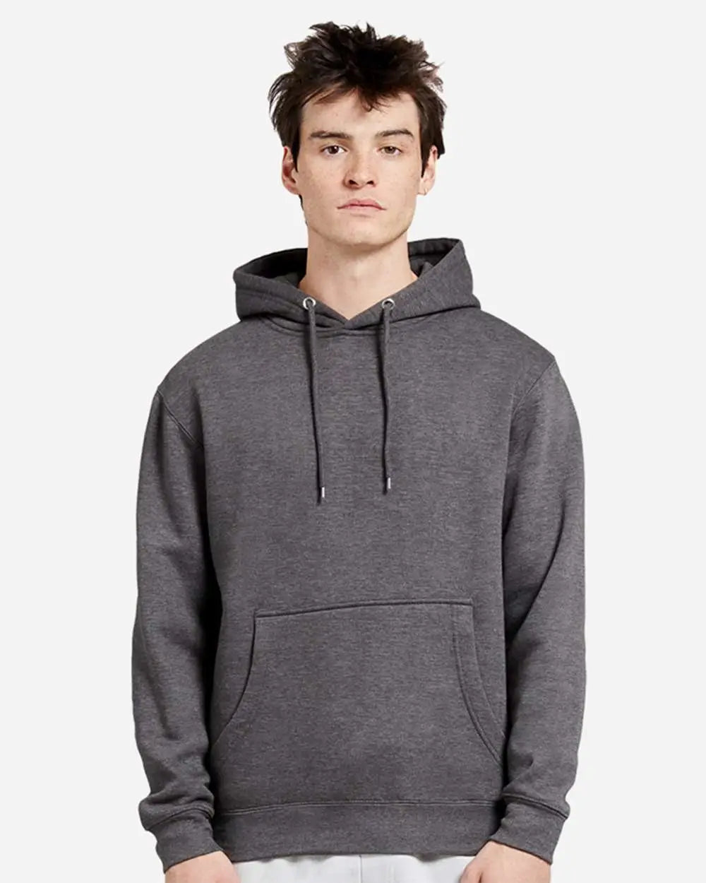 Lane Seven Ls14001 Premium Pullover Hooded Sweatshirt - Charcoal Heather
