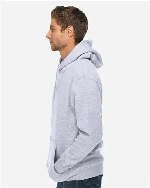 Lane Seven Ls14001 Premium Pullover Hooded Sweatshirt - Heather Grey - Gray / Xs
