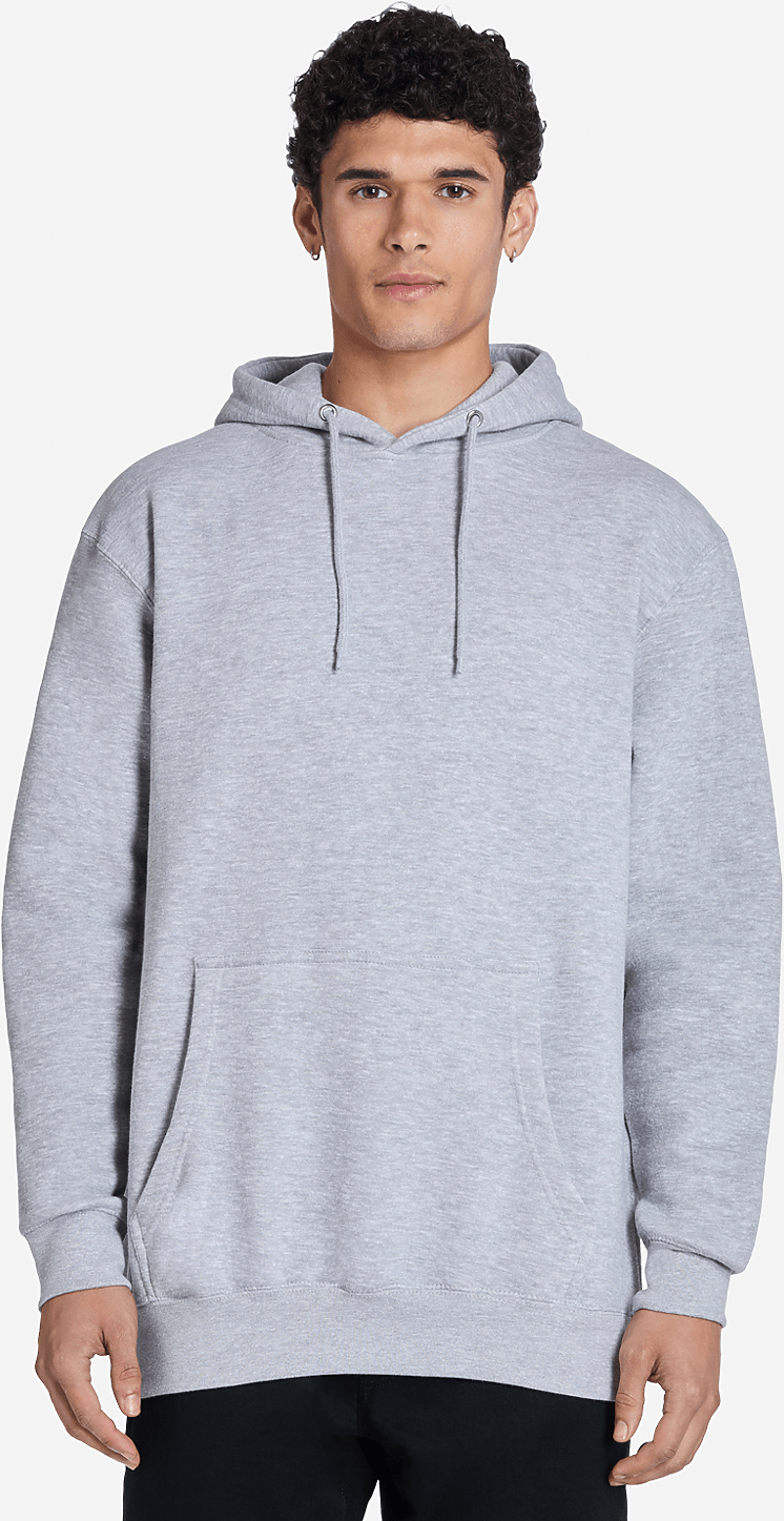 Lane Seven Ls14001 Premium Pullover Hoodie - Heather Grey