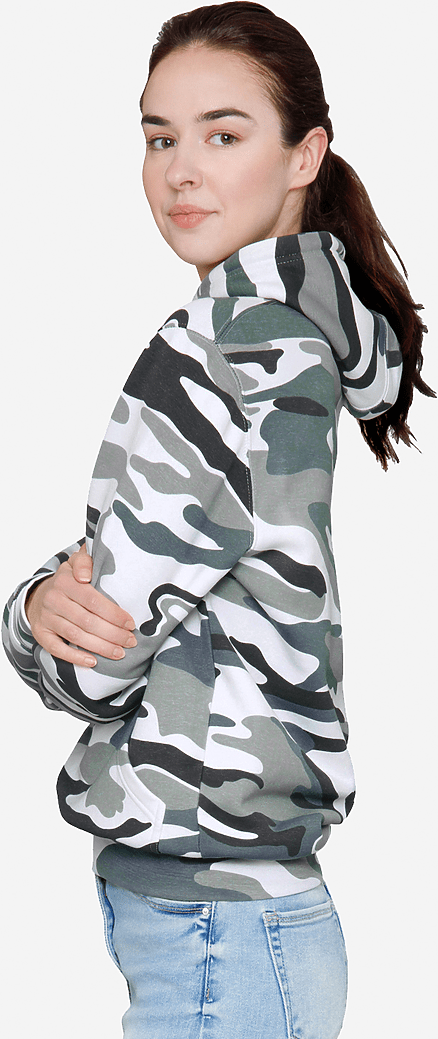 Lane Seven Ls14001 Premium Pullover Hoodie - Sage Camo