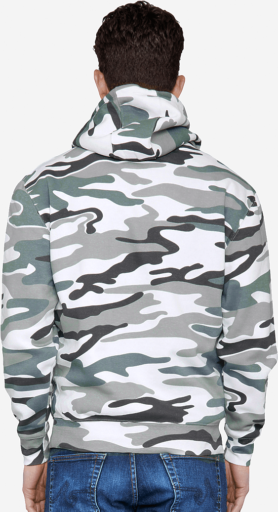 Lane Seven Ls14001 Premium Pullover Hoodie - Sage Camo
