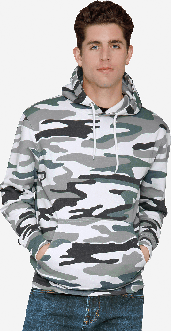 Lane Seven Ls14001 Premium Pullover Hoodie - Sage Camo
