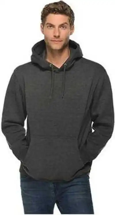 Lane Seven Ls14001 Unisex Premium Pullover Hooded Sweatshirt - Charcoal Heather
