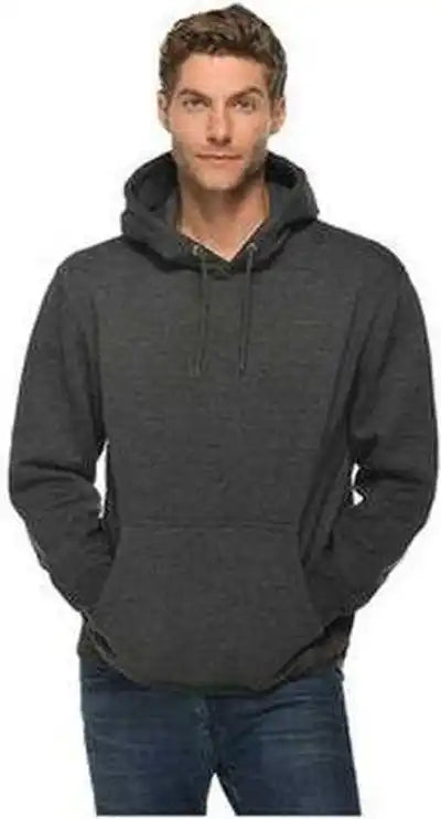 Lane Seven Ls14001 Unisex Premium Pullover Hooded Sweatshirt - Charcoal Heather