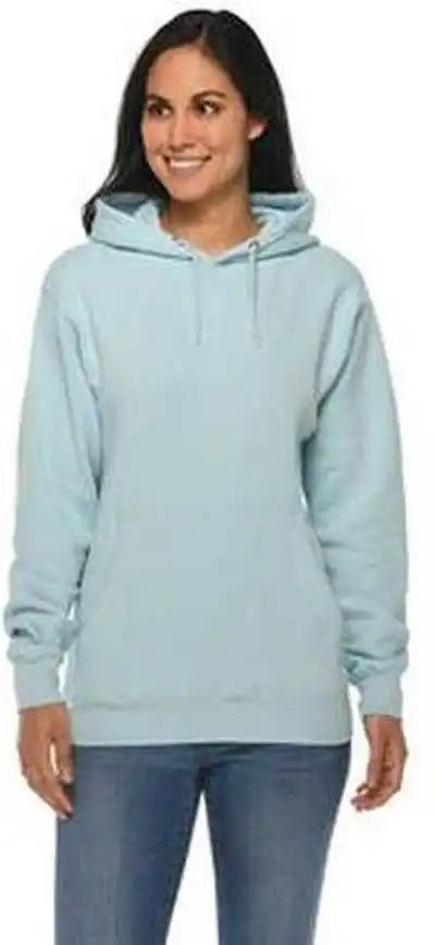 Lane Seven Ls14001 Unisex Premium Pullover Hooded Sweatshirt Blue Mist