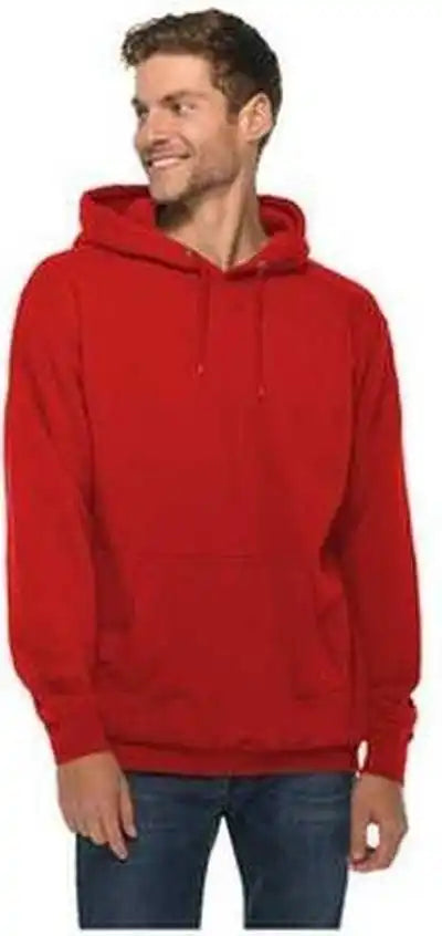 Lane Seven Ls14001 Unisex Premium Pullover Hooded Sweatshirt Red