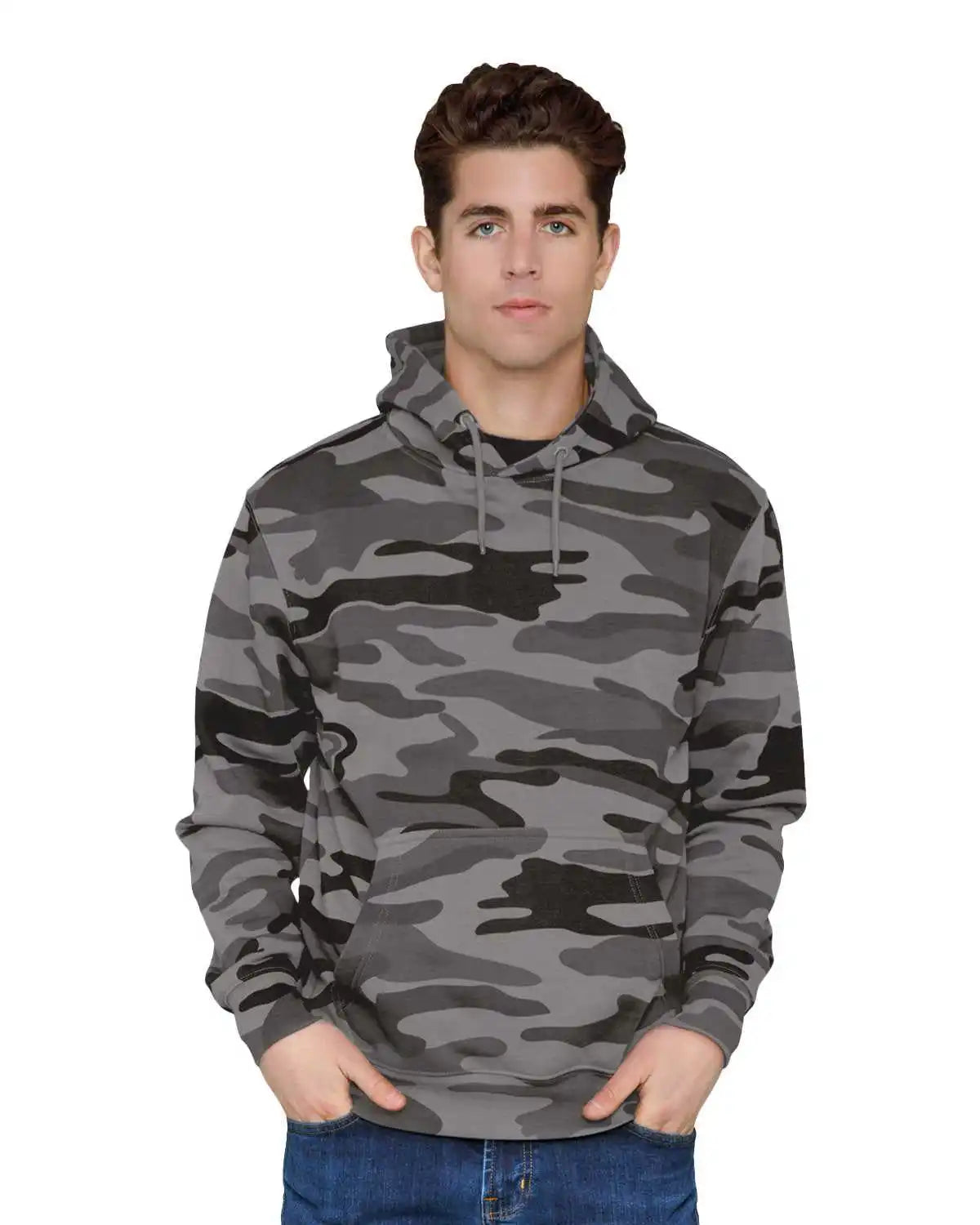 Lane Seven Ls14001 Unisex Premium Pullover Hooded Sweatshirt - Royal