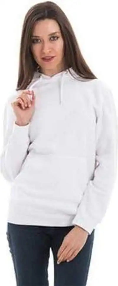 Lane Seven Ls14001 Unisex Premium Pullover Hooded Sweatshirt White