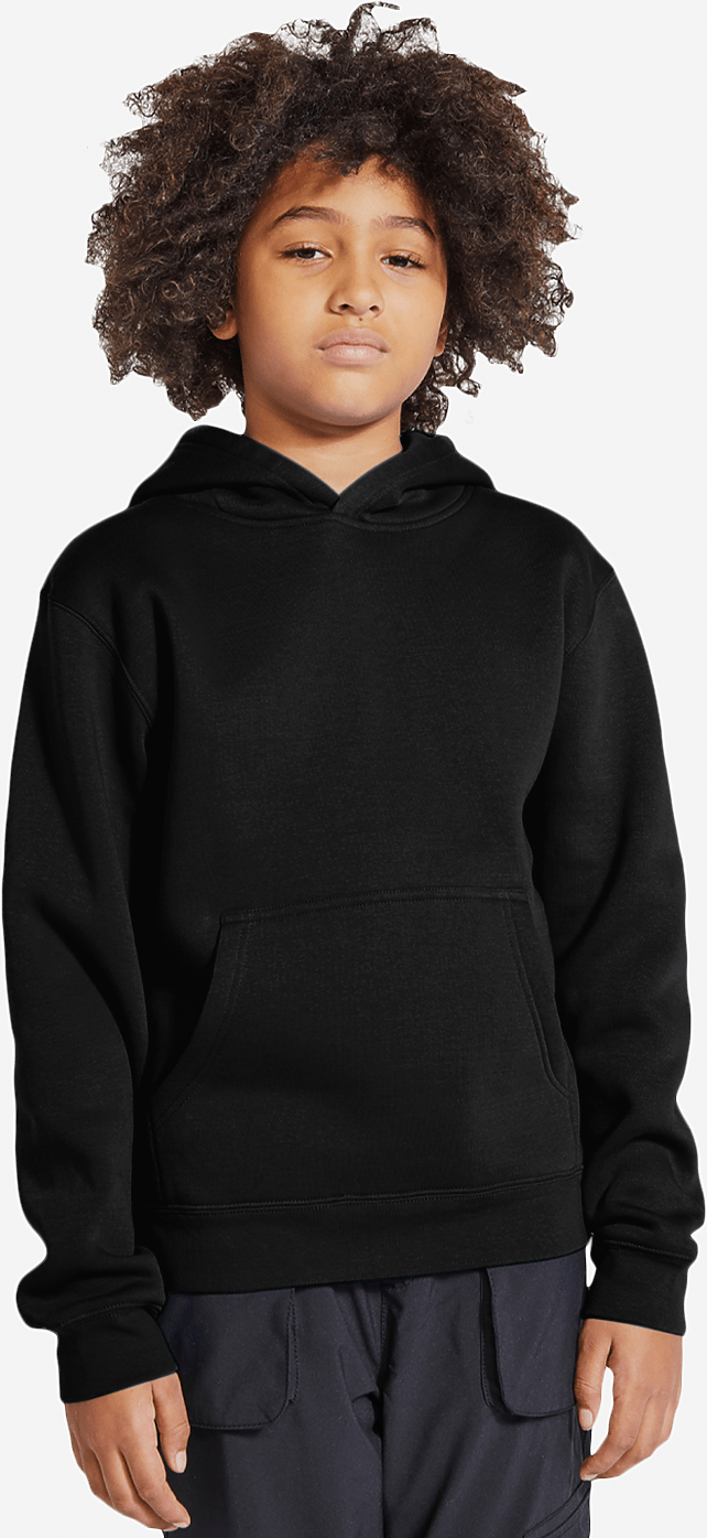 Lane Seven Ls14001yh Premium Youth Pullover Hoodie - Black