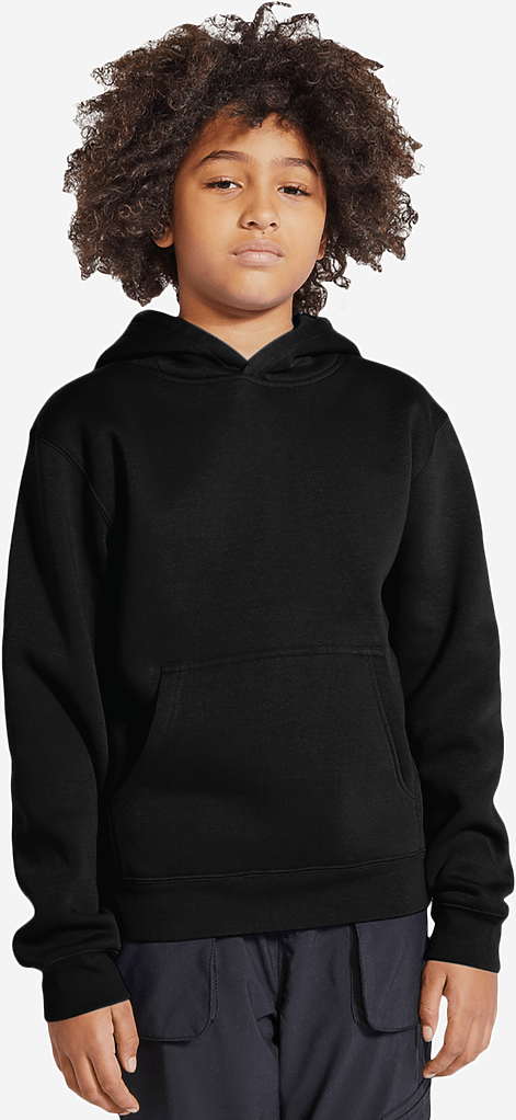 Lane Seven Ls14001yh Premium Youth Pullover Hoodie - Black