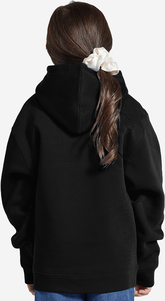 Lane Seven Ls14001yh Premium Youth Pullover Hoodie - Black