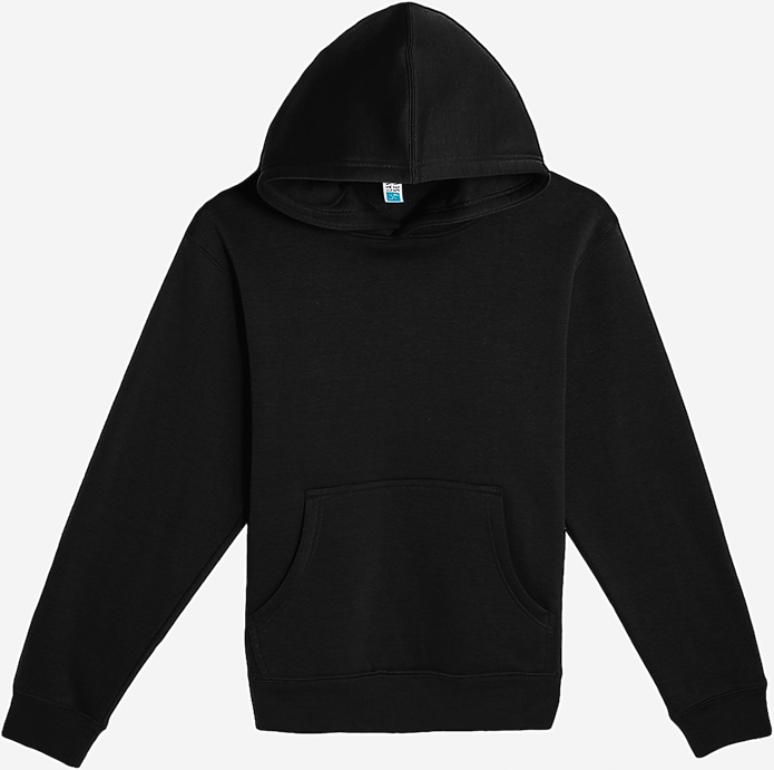 Lane Seven Ls14001yh Premium Youth Pullover Hoodie - Black