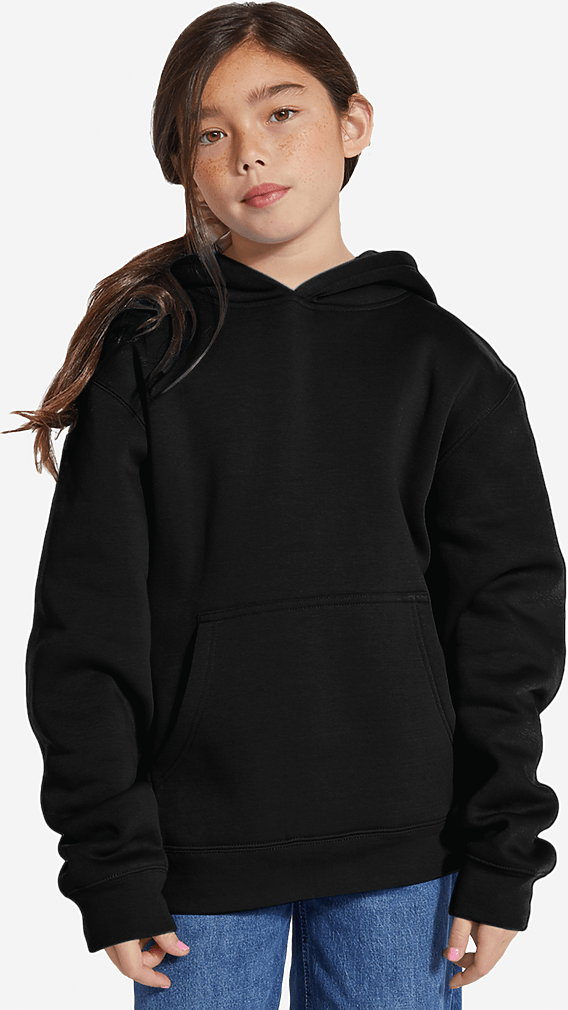 Lane Seven Ls14001yh Premium Youth Pullover Hoodie - Black