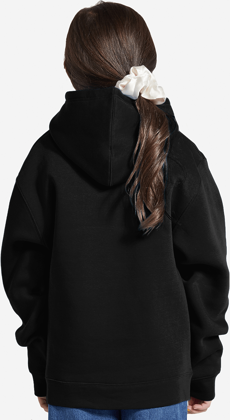 Lane Seven Ls14001yh Premium Youth Pullover Hoodie - Black
