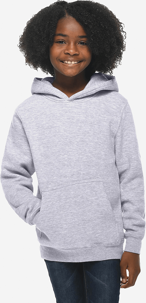 Lane Seven Ls14001yh Premium Youth Pullover Hoodie - Heather Grey