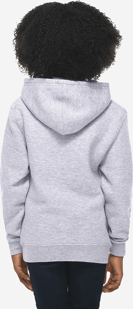 Lane Seven Ls14001yh Premium Youth Pullover Hoodie - Heather Grey