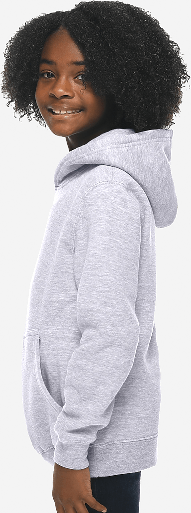 Lane Seven Ls14001yh Premium Youth Pullover Hoodie - Heather Grey