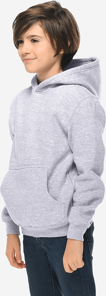 Lane Seven Ls14001yh Premium Youth Pullover Hoodie - Heather Grey
